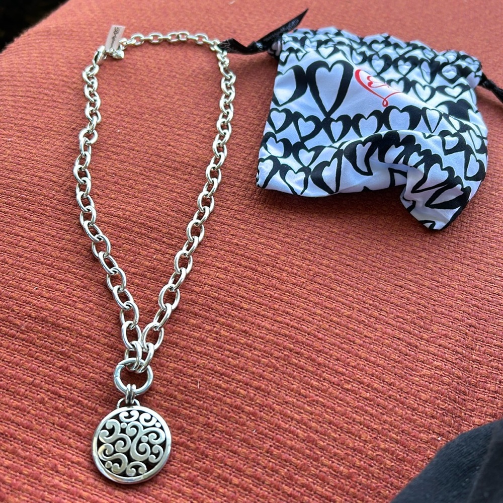 Brighton Contempo Medallion Charm Necklace